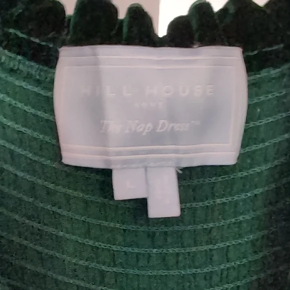 Hill House Emerald Green Velvet Nap Dress - Picture 2 of 3